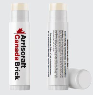 Natural Lip Moisturizer in White Tube