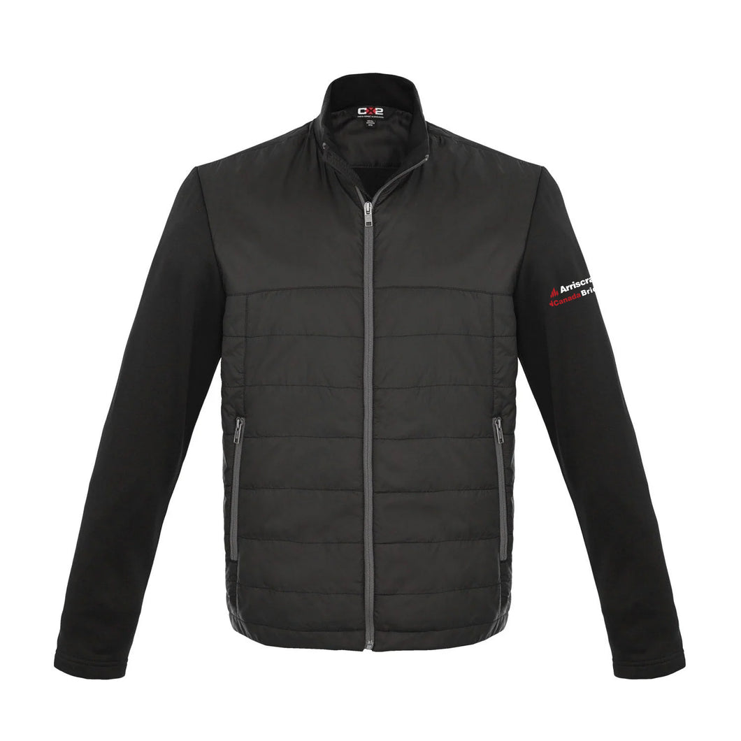 CX2 Hybrid Lightweight Black Jacket - Arriscraft and Canada Brick