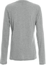 Load image into Gallery viewer, Initial Women&#39;s Long Sleeve T-Shirt - Sport Grey